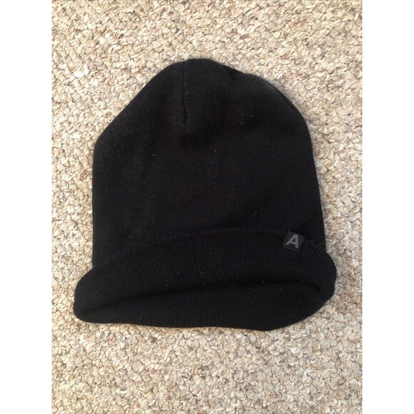 Aeropostale One Size Stretched Hat Black with Logo - Picture 1 of 4